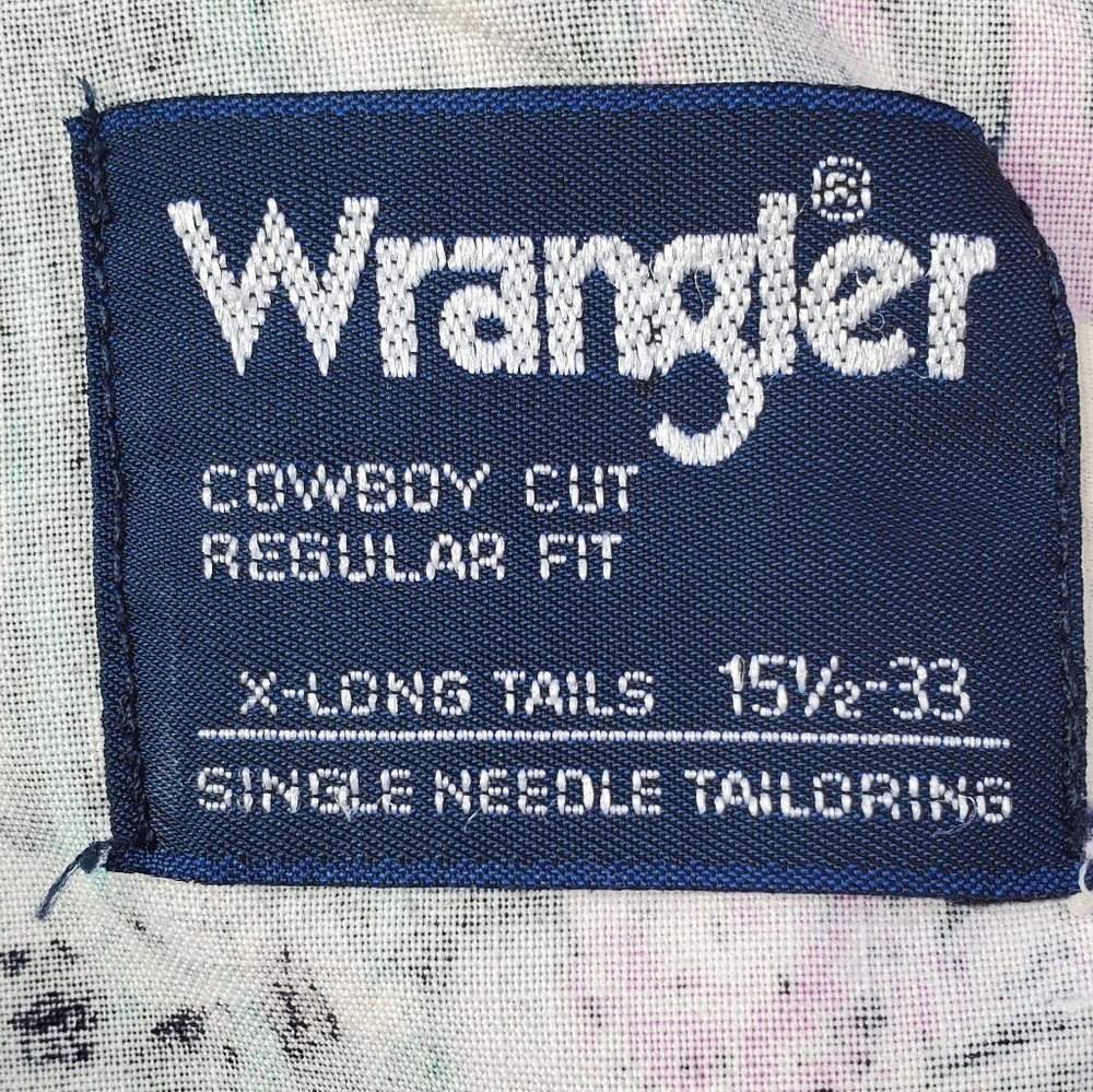 Vintage Wrangler Button Down - image 4